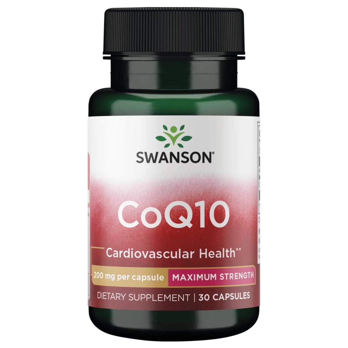 CoQ10 200mg – 30 Capsules | Cardiovascular & Energy Support by Swanson