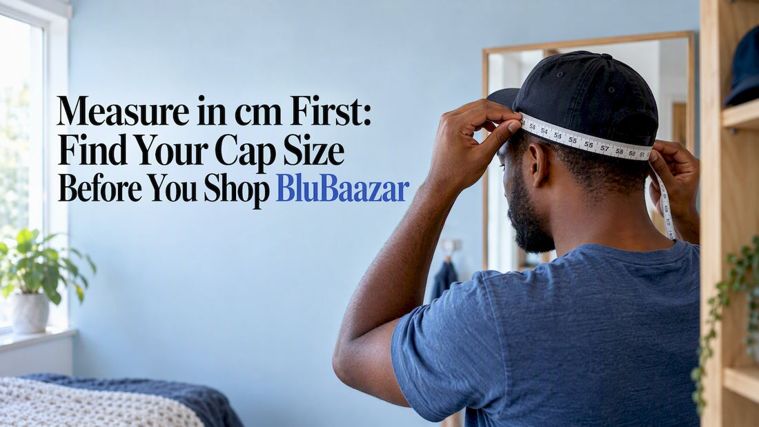 Shopper measuring head for cap size