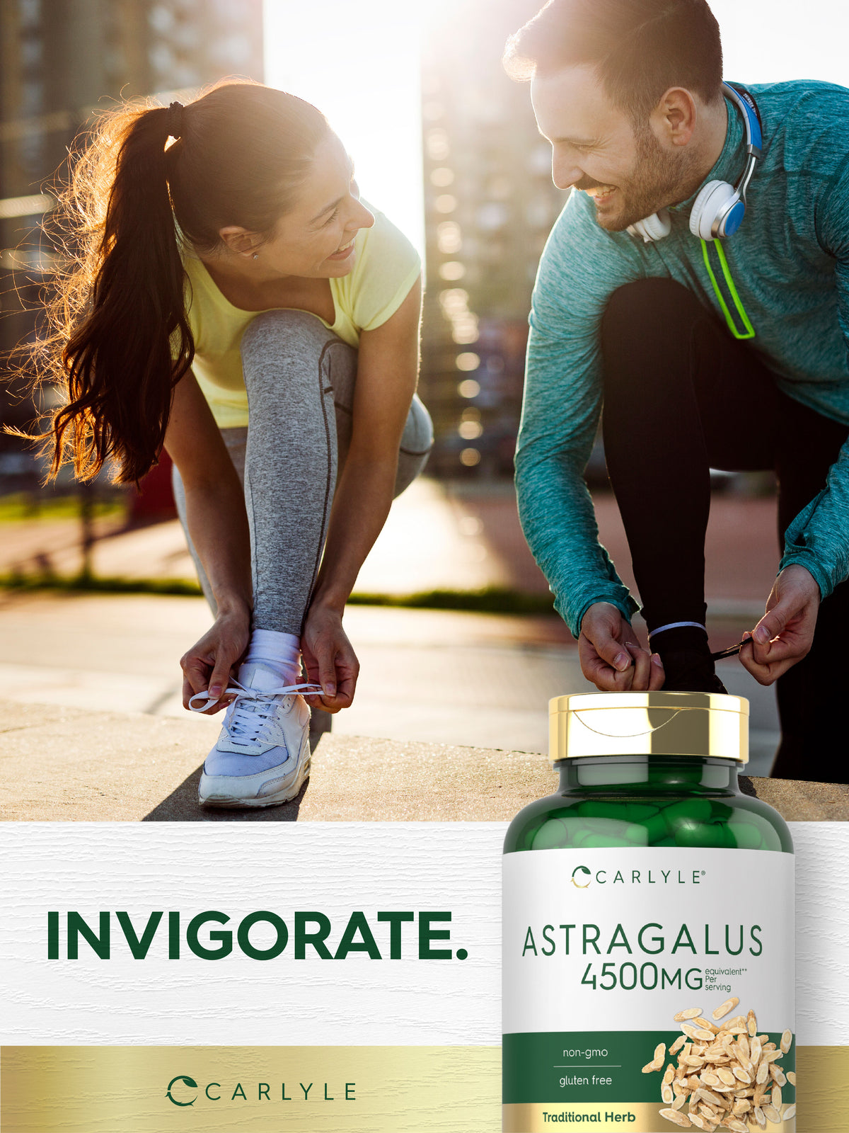 Astragalus Capsules 4500Mg | 150 Count | Vegetarian, Non-Gmo | by Carlyle