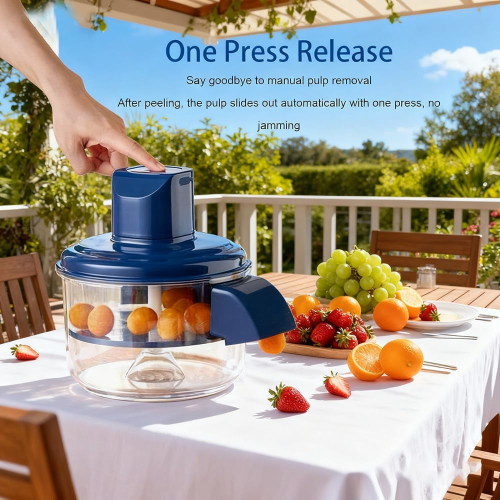 Electric Grape Peeling Machine, Rechargeable Automatic Vegetable Peeler, Fruit Peeler, Electric Garlic Peeler, Garlic Peeler Machine for Fruit, Vegetables