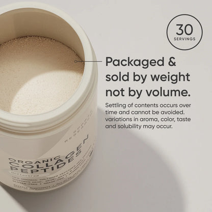 ® SR Organic Collagen Peptides Type I & III Protein from Grass-Fed Cows Unflavored (30 Servings)