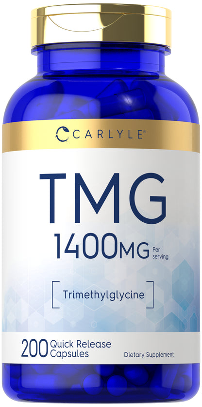 TMG Supplement 1400Mg | 200 Caplets | Trimethylglyci