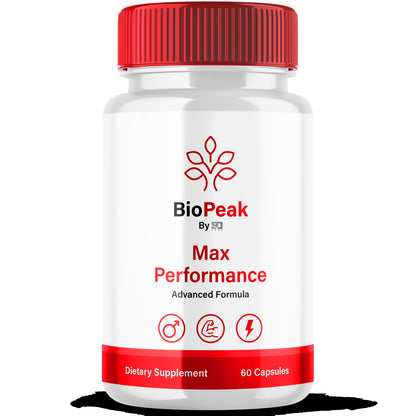 Biopeak for Men Advanced Formula Male Wellness Supplement Pills Bio Peak 60 Capsules