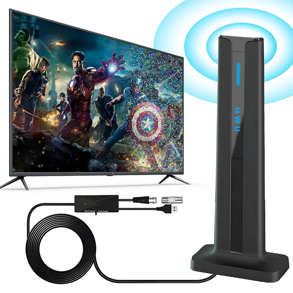 TV Antenna Indoor/Outdoor Long-Range HD Signal Amplifier Newly Upgraded for Stable Signal Reception Channels Suitable for Urban, Rural, RV, and Other Scenarios HD Digital TV Antenna Tiktokshopspringglowup,Summerwins Summerwins