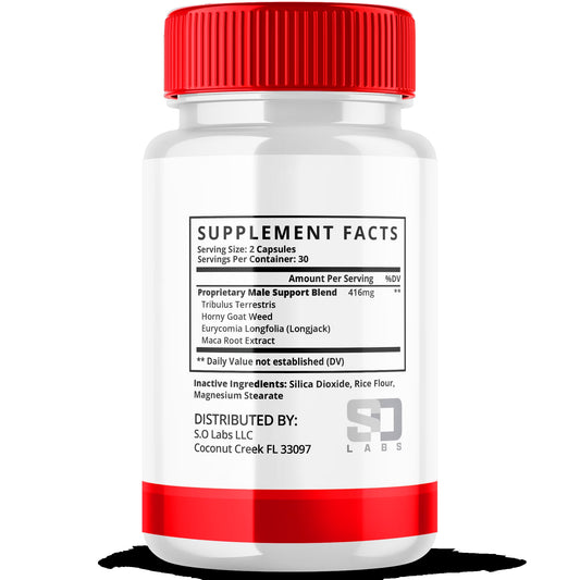 Biopeak for Men Advanced Formula Male Wellness Supplement Pills Bio Peak 60 Capsules