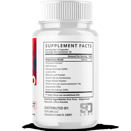 Glucobio Advanced Blood Support Supplement 5 Pack