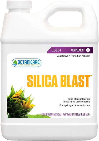 Silica Blast, Plant Supplement, 0-0-0.5, 1 Qt.