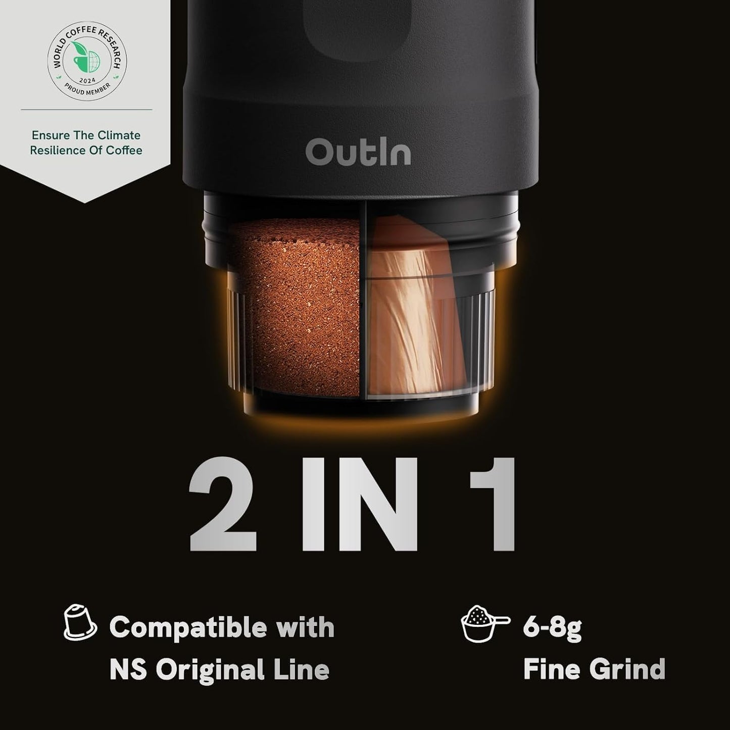 Nano Portable Electric Espresso Machine with Travel Tumbler