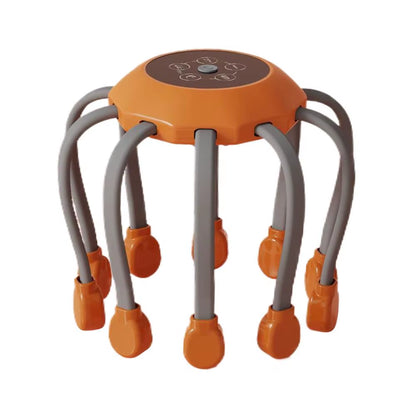 8-Claw Full Wrap Head Massage Machine 360 Degree Electric Point Massager Health Care Octopus Scalp Scratcher for Relaxation