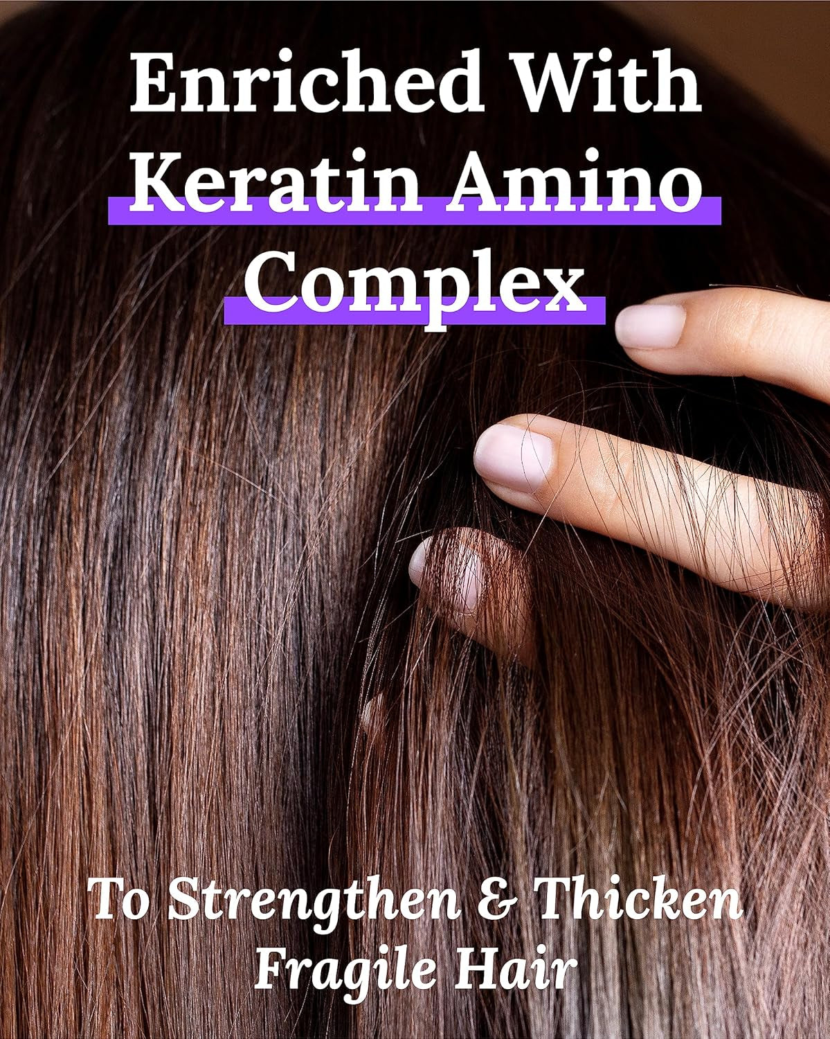 Hair Thickening Serum - Advanced Keratin-Enriched Follicle Booster Spray for Density Restoration and Fuller Growth