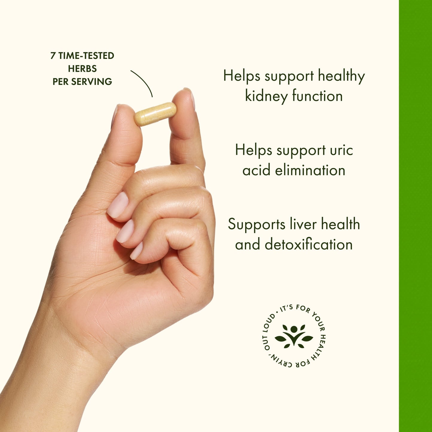 Uric Acid Cleanse Softgel - Kidney Support Supplement with 7 Herbs, 60 Count