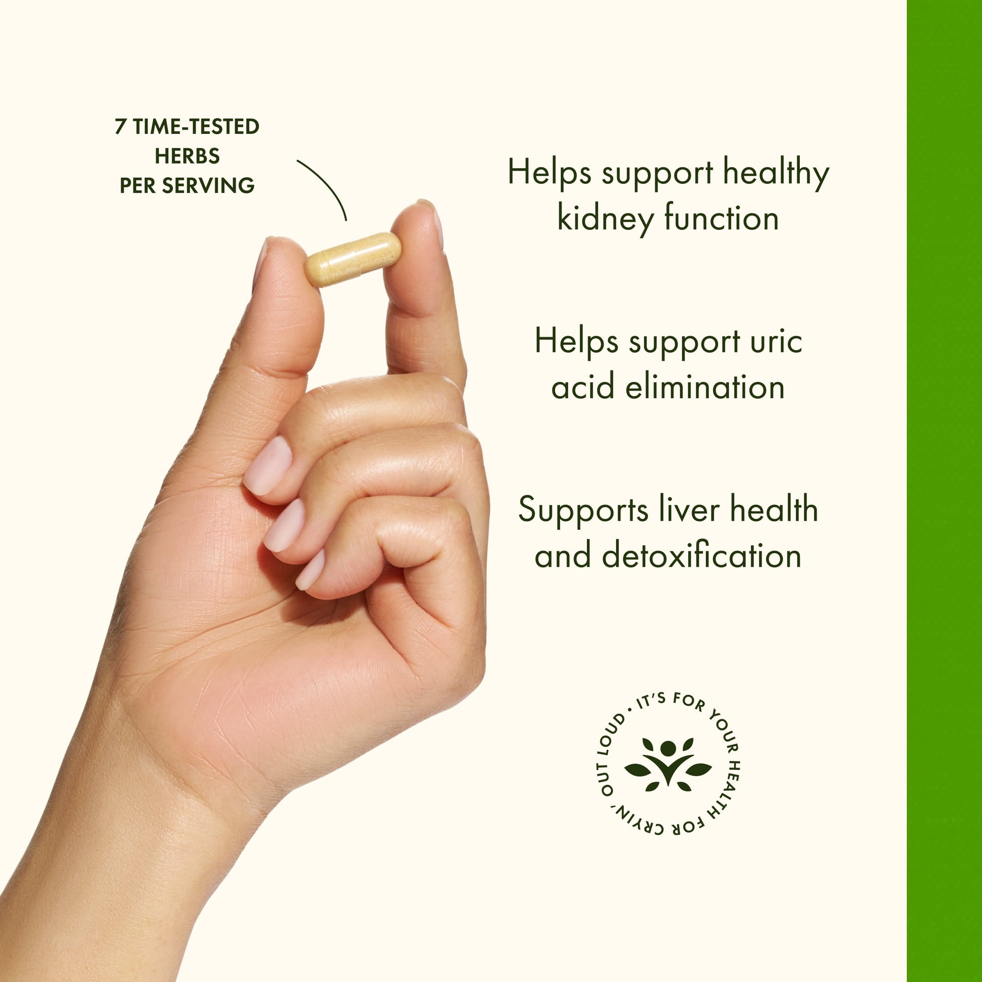 Uric Acid Cleanse Softgel - Kidney Support Supplement with 7 Herbs, 60 Count