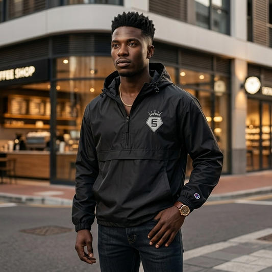Phantom Shell — Embroidered Shinobi Packable Jacket