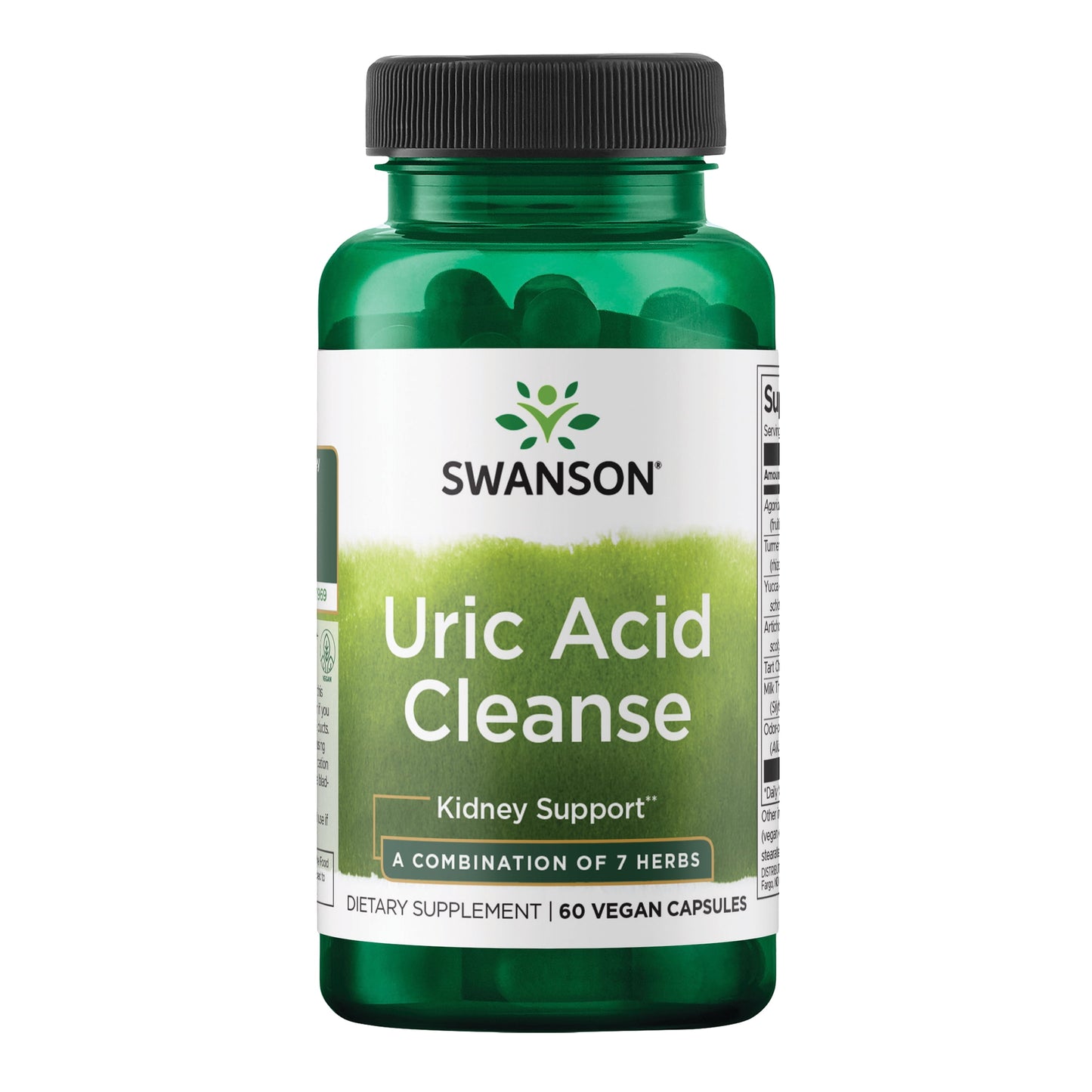 Uric Acid Cleanse Softgel - Kidney Support Supplement with 7 Herbs, 60 Count