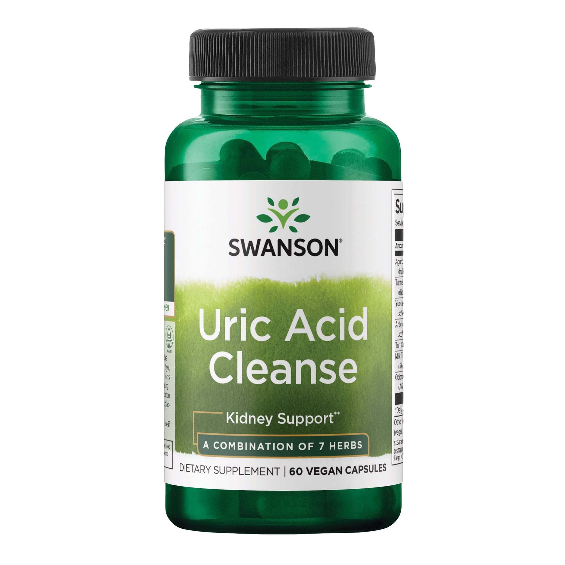 Uric Acid Cleanse Softgel - Kidney Support Supplement with 7 Herbs, 60 Count