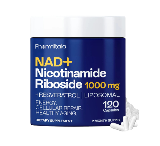 NAD+ Anti-Aging Supplement with Resveratrol — 120