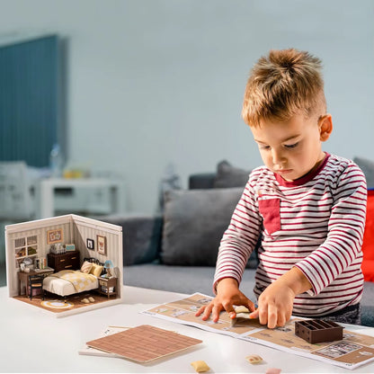 Rolife Super Store Series Plastic 3D Puzzle, DIY Miniature Dollhouse Kit, Building Block Sets for Gifts, DW009 Dropship