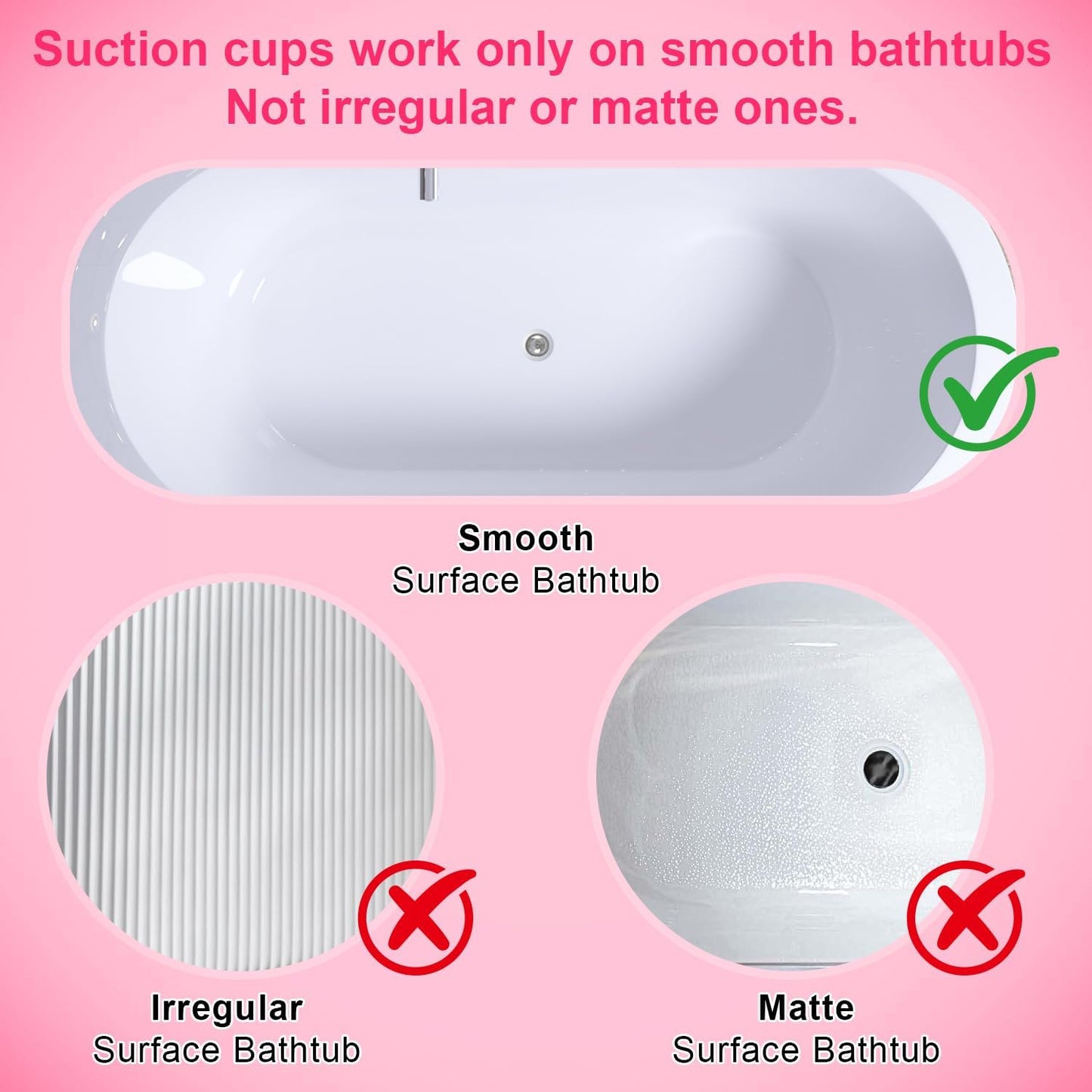 Bubble Bath Mat,Full Body Waterproof Spa Mat for Bathtub, 6-Speed Bubbles, Remote Control & Non-Slip Suction Cups for Home Relaxation