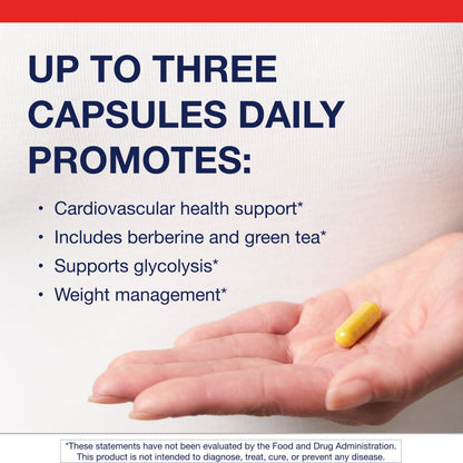 Berberine GT - Supports Cardiovascular Health and Healthy Carbohydrate Metabolism* - 60 Count