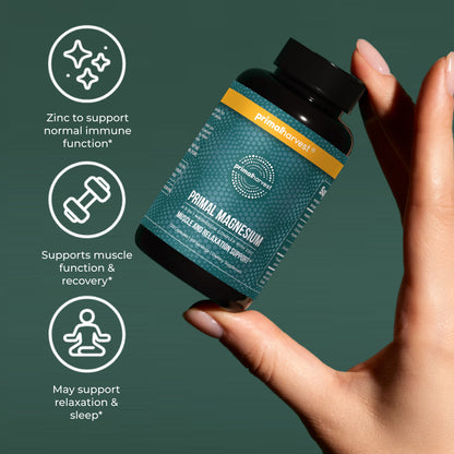 Magnesium Complex, 120 Capsules: 310Mg 3 Types of Magnesium, Zinc
