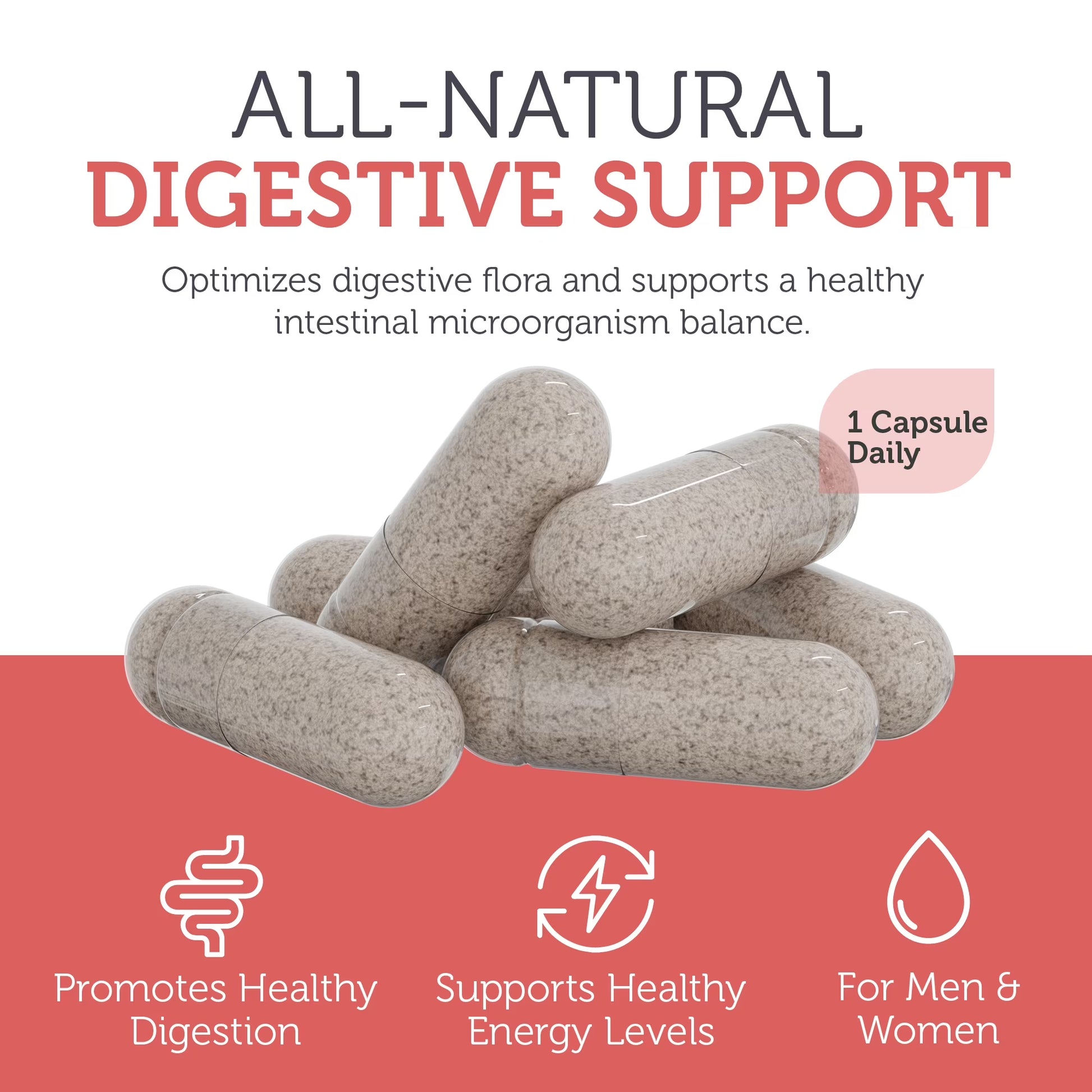 Paraguard Capsules, 30 Count, Gut Health Supplement & Digestive Support with Wormwood, Garlic, Pumpkin Seed, Clove