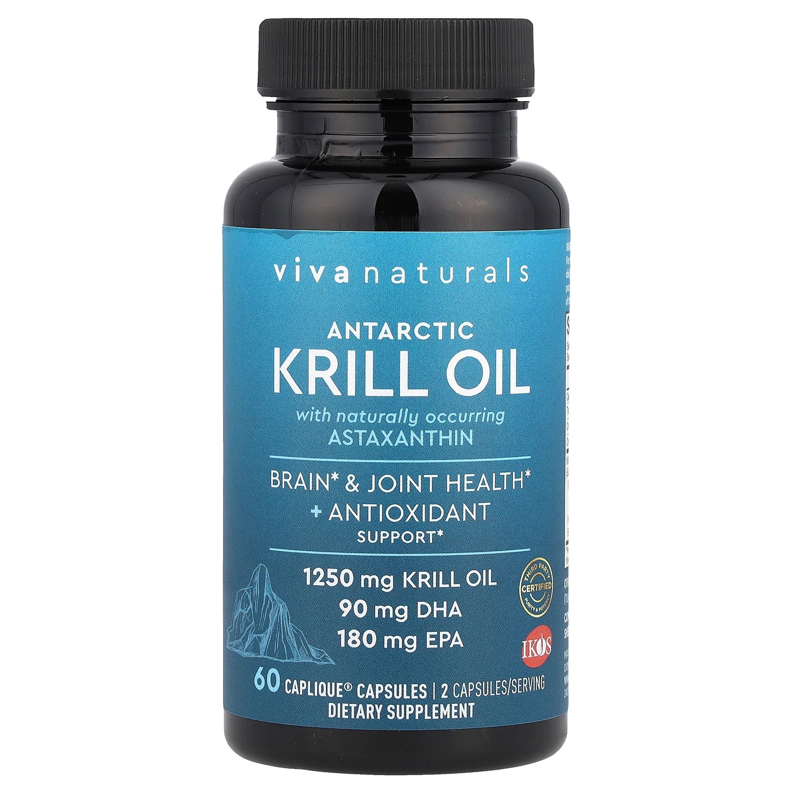 Antarctic Krill Oil with Astaxanthin, 60 Caplique® Capsules
