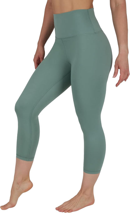 High Waist Buttery Soft Lightweight Capri Leggings High Rise Workout Yoga Pants for Women