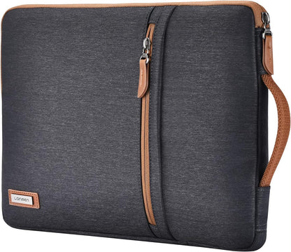 14 Inch Laptop Sleeve Case Water-Resistant Handle Bag for Most 14” Computer/Surface Book/Lenovo Flex 4/Yoga 530/Thinkpad L480 E485/HP Pavilion X360/Dell New Latitude 5490 7490 2018