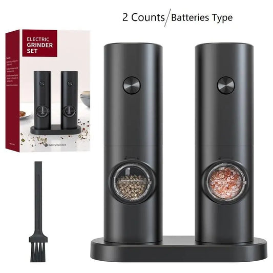 Electric Salt & Pepper Grinding Machine, Portable Salt & Pepper Grinding Tool, Household Kitchen Appliances for Daily Use at Home, Gift, Kitchen Gadgets, Kitchenware