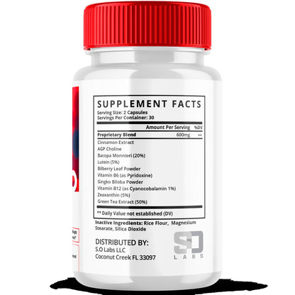 Glucobio Advanced Blood Support Supplement 5 Pack