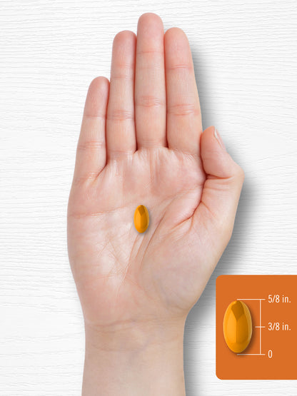 Turmeric Curcumin & Ginger Complex 3000Mg | 120 Softgels | by Carlyle