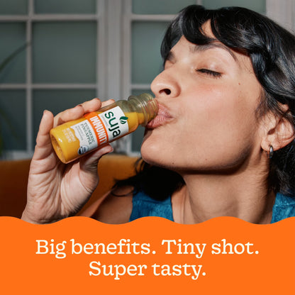 Organic Immunity Turmeric Pineapple Wellness Shots, 1.7 Fl Oz Bottle, 4-Pack