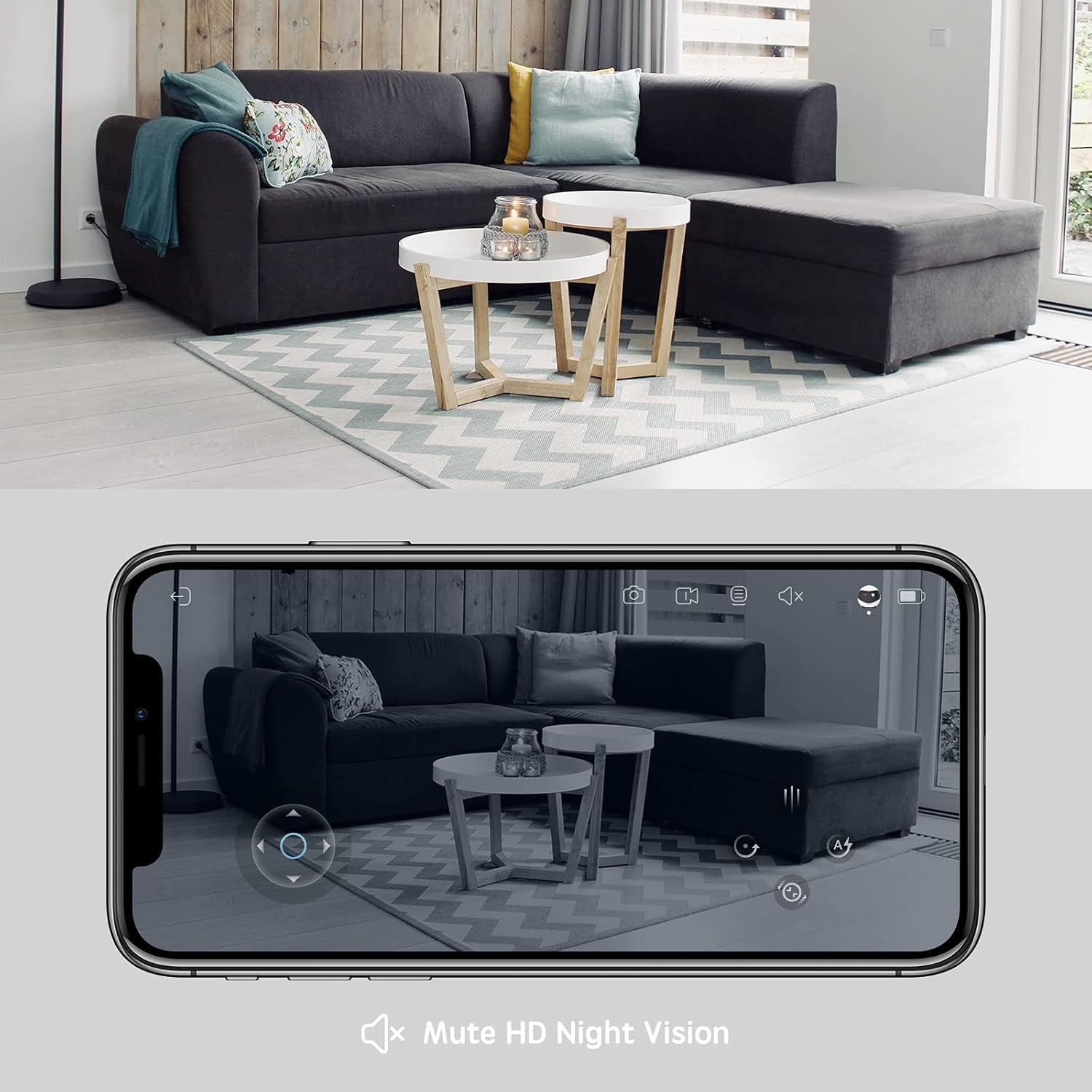 SE Home Robot Camera: 1080P Mobile Familybot Pet Companion | Whole-Home Mobility, Two-Way Talk, Night Vision, Local Storage, Auto-Recharge, Long Distance Gift for Family/Pet