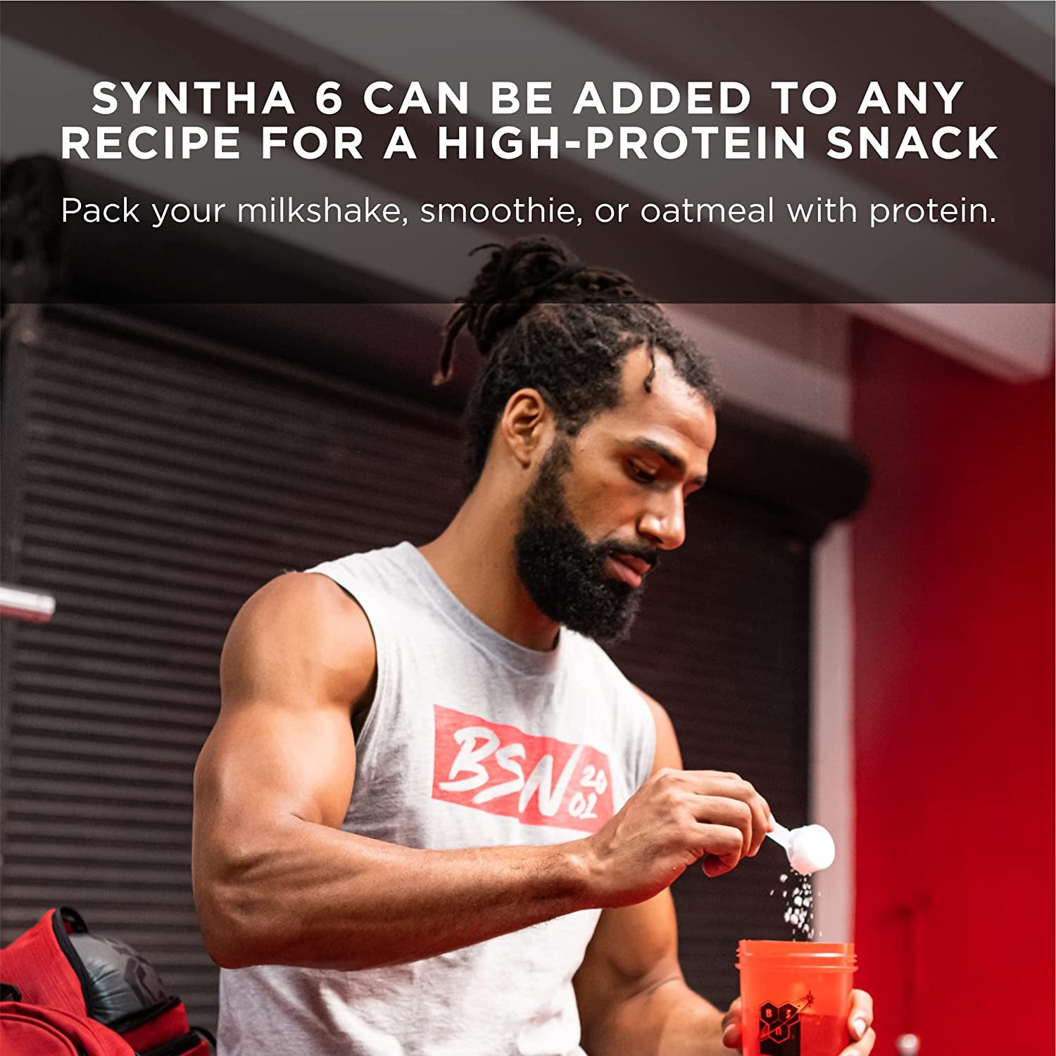 SYNTHA-6 Whey Protein Powder, Micellar Casein, Milk Protein Isolate Powder, Vanilla Ice Cream, 5 Pounds, 48 Servings (Pack of 1) - Package May Vary