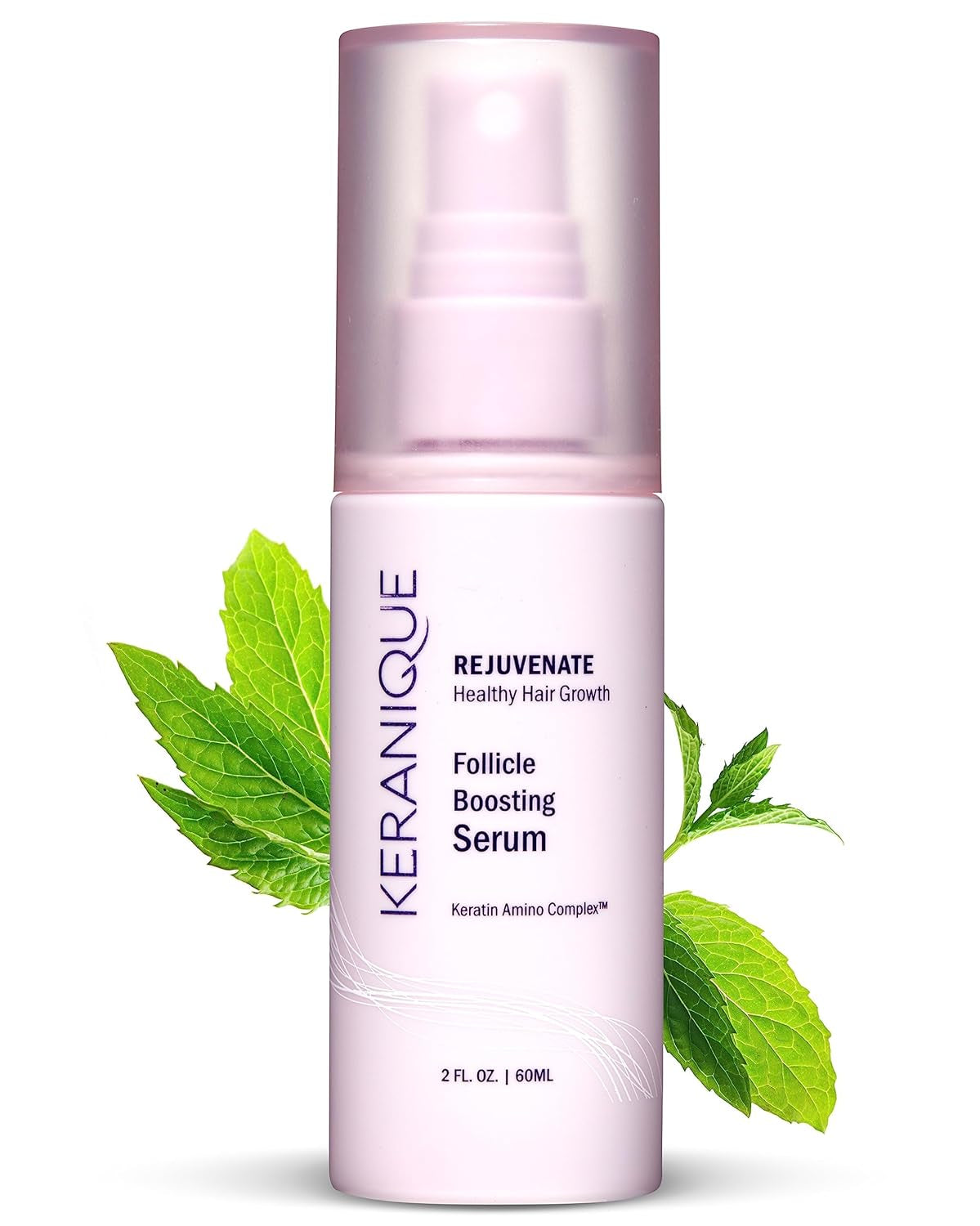 Hair Thickening Serum - Advanced Keratin-Enriched Follicle Booster Spray for Density Restoration and Fuller Growth