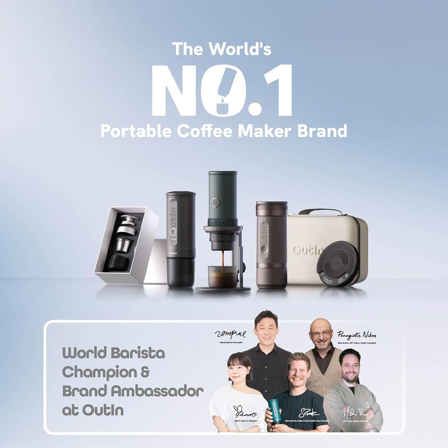 Nano Portable Electric Espresso Machine with Travel Tumbler